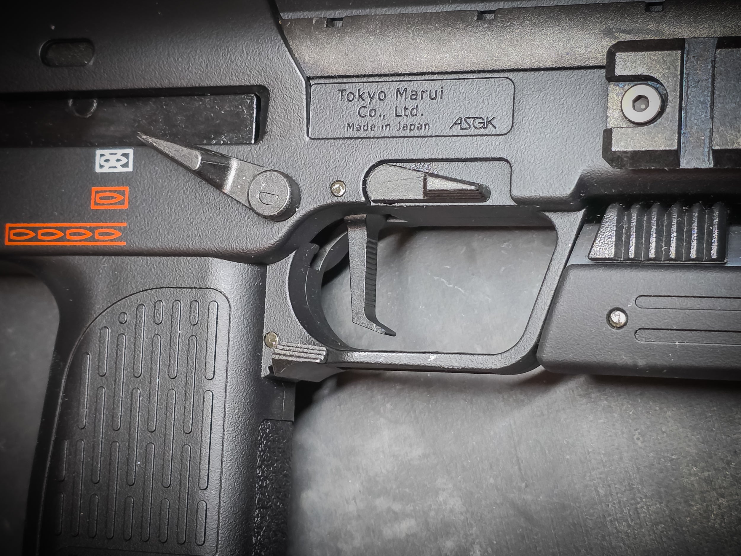 TM MP7 GBB 'HK Advanced' style flat trigger