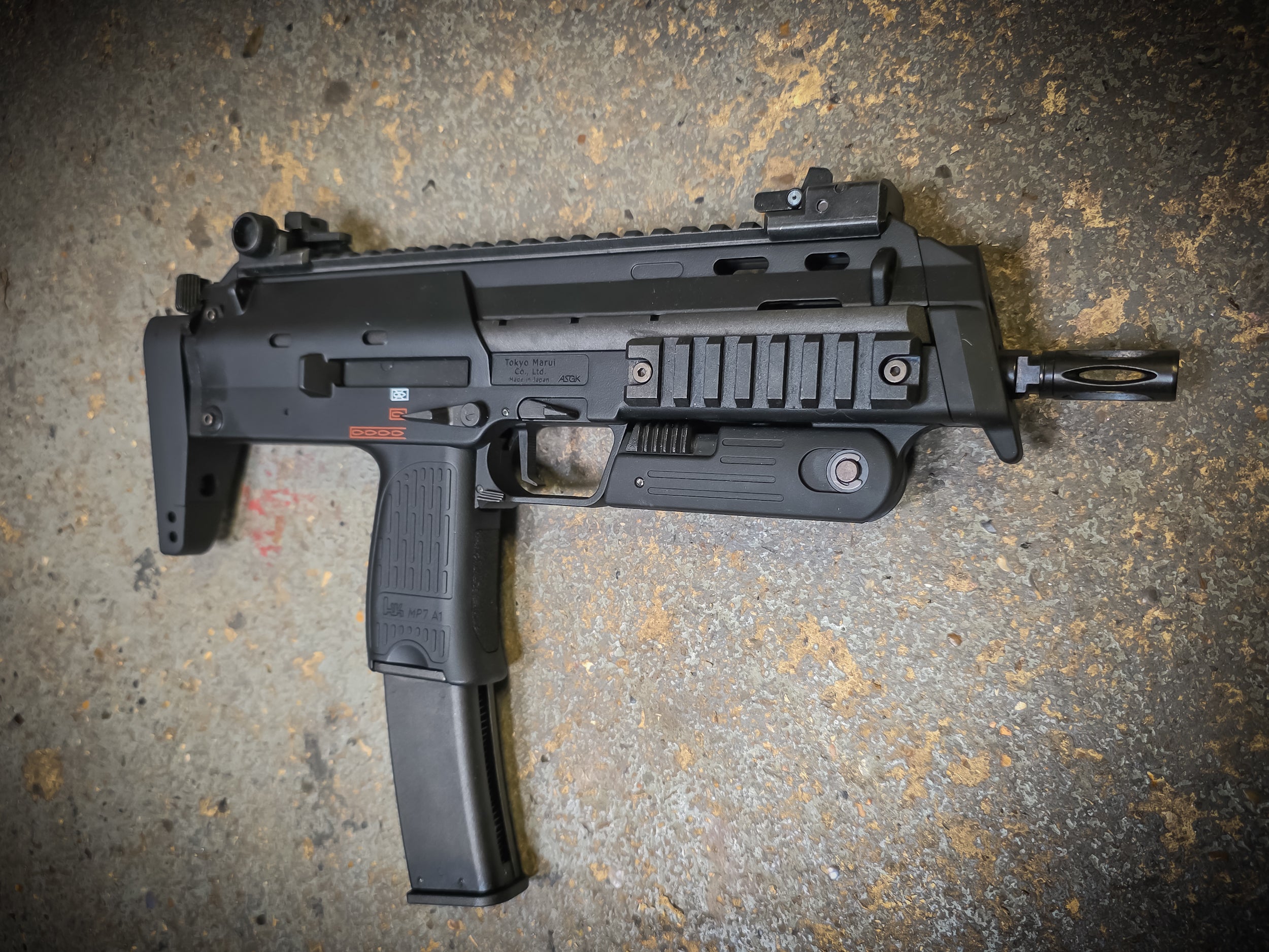TM MP7 GBB 'HK Advanced' style flat trigger